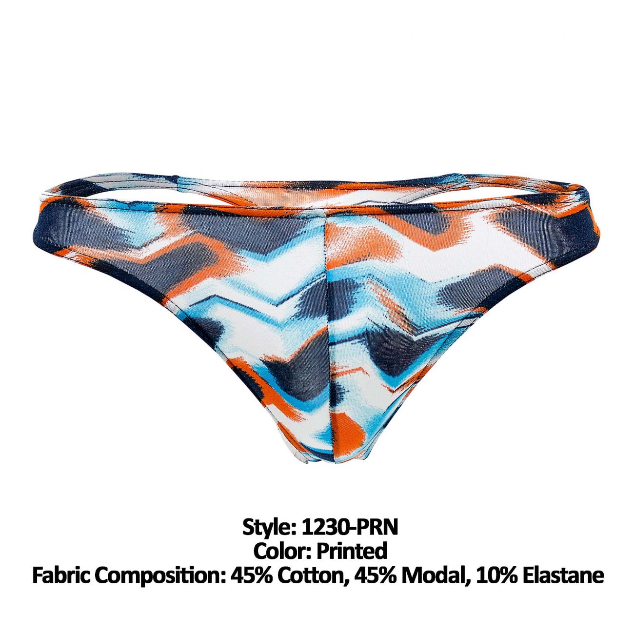 Doreanse 1230-PRN Waves Thong Color Printed