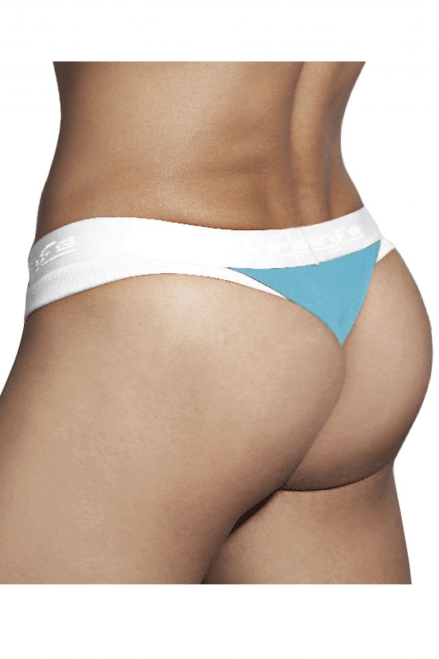 Doreanse 1258-WHT Warrior Thong Color White-Turquoise