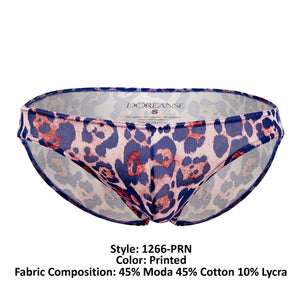Doreanse 1266-PRN Jaguar Bikini Color Printed