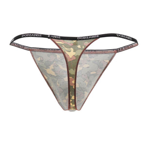 Doreanse 1312-PRN Camouflage Thong Color Printed