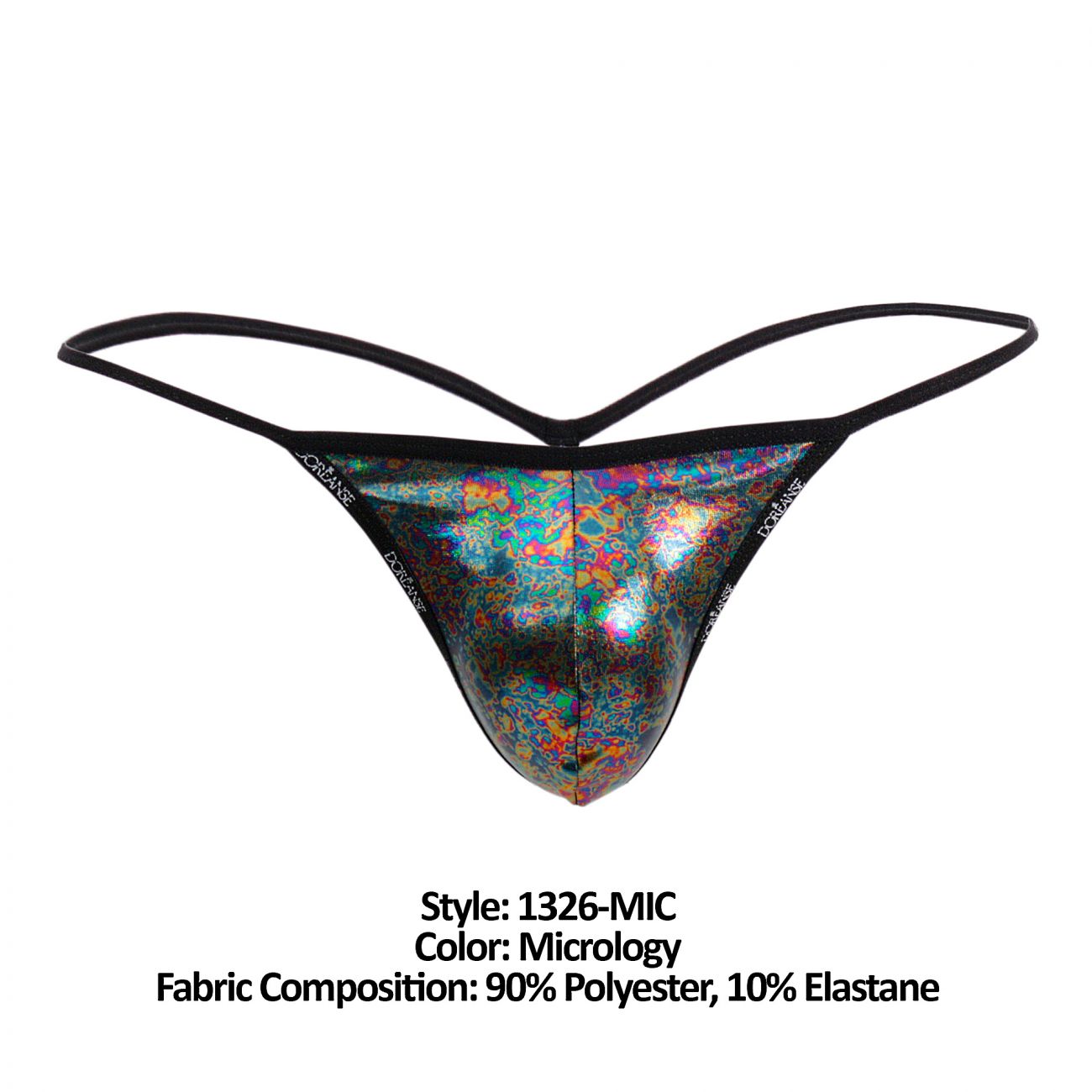 Doreanse 1326-MIC Flashy G-String Color Micrology