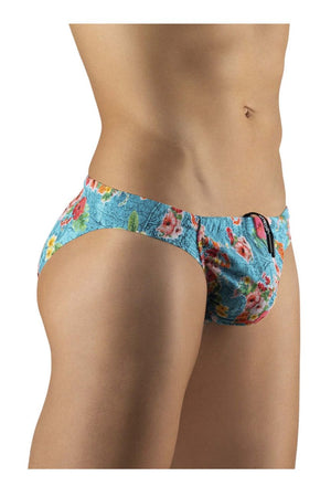 ErgoWear EW1058 FEEL Swim Mundi Swim Briefs Color Calypso