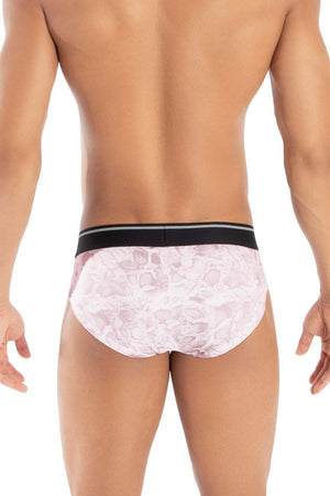 HAWAI 41945T Animal Print Hip Briefs Color Pink
