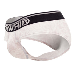 HAWAI 41945T Animal Print Hip Briefs Color Pink