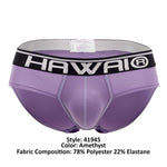 HAWAI 41945 Solid Hip Briefs Color Amethyst