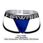 HAWAI 41946 Solid Athletic Jockstrap Color Royal Blue