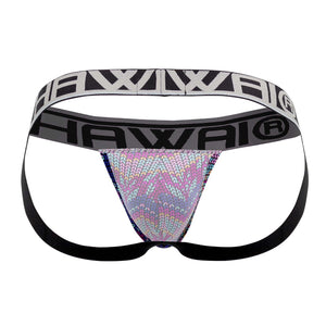 HAWAI 42052 Animal Print Athletic Jockstrap Color Fuchsia