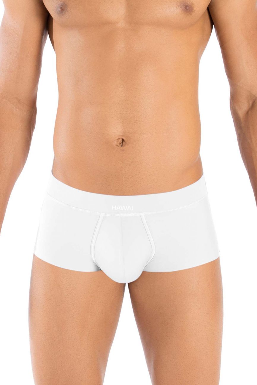 HAWAI 42142 Solid Mini Trunks Color White