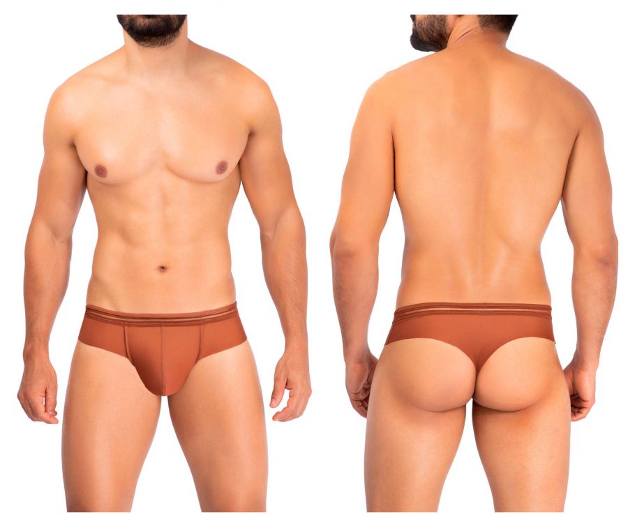 HAWAI 42155 Solid Microfiber Thongs Color Amber