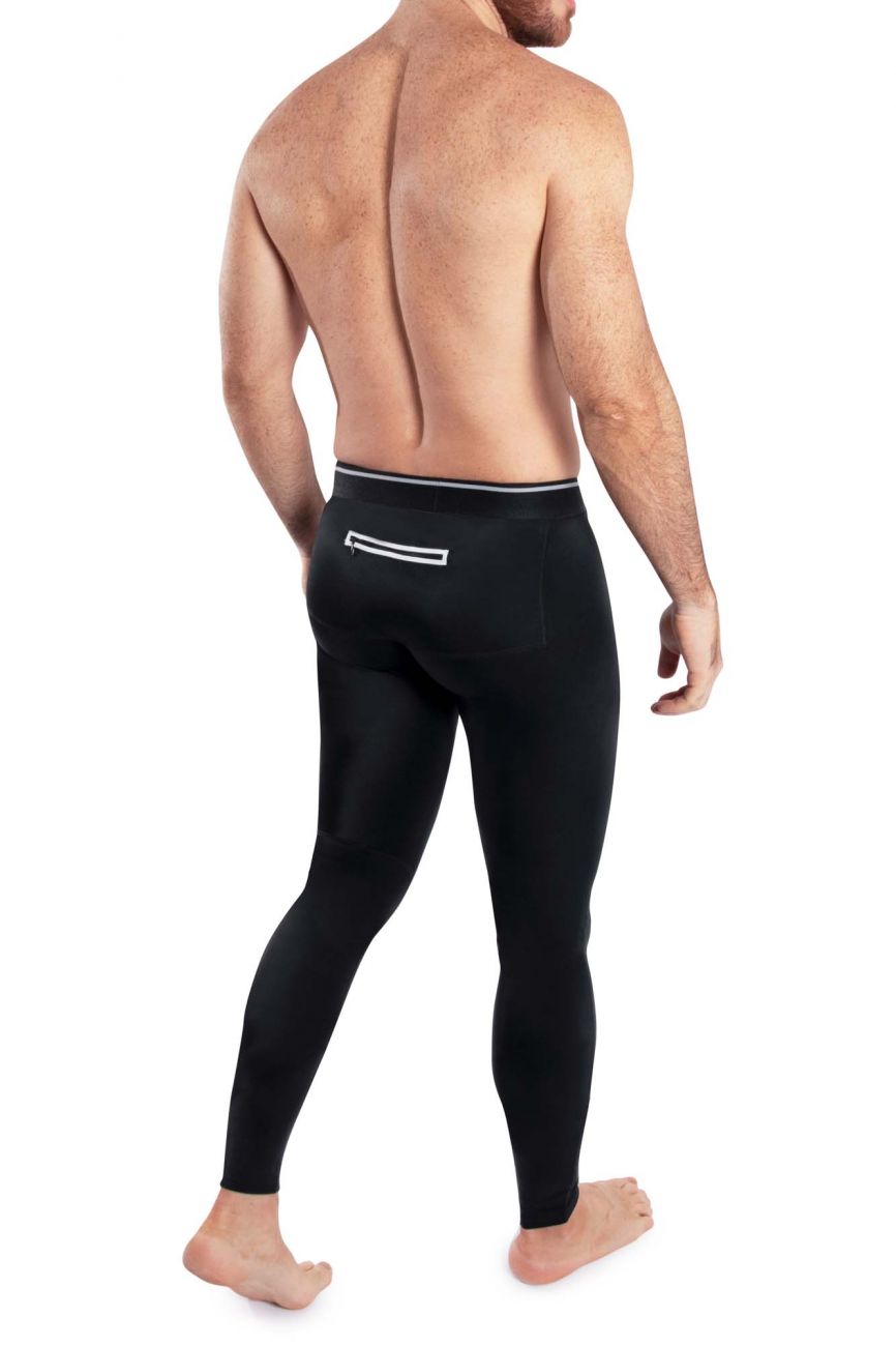 HAWAI 52137 Solid Athletic Pants Color Black
