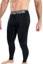 HAWAI 52137 Solid Athletic Pants Color Black