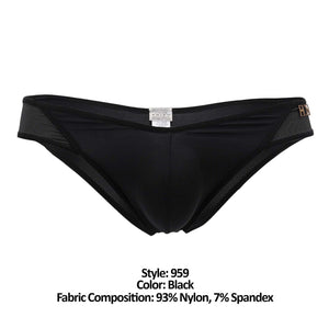 Hidden 959 Microfiber Bikini Color Black