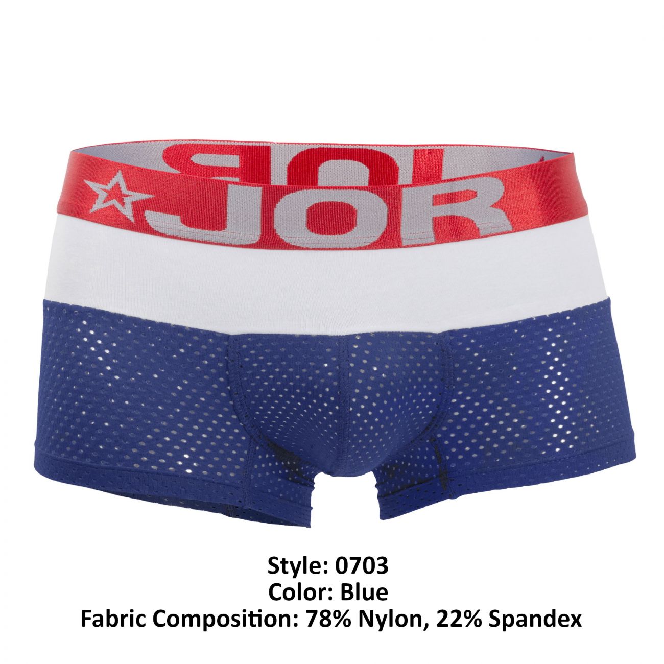 JOR 0703 Soho Boxer Briefs Color Blue