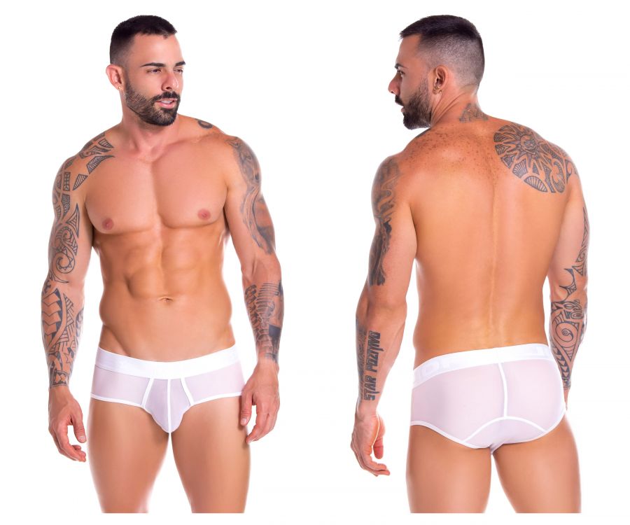 JOR 0883 Mesh Briefs Color White – BlockParty Weho