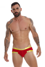 JOR 0940 Power Briefs Color Red