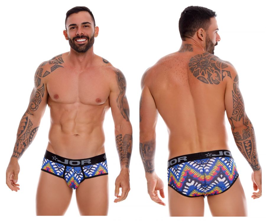 JOR 1001 Tribal Briefs Color Printed – BlockParty Weho