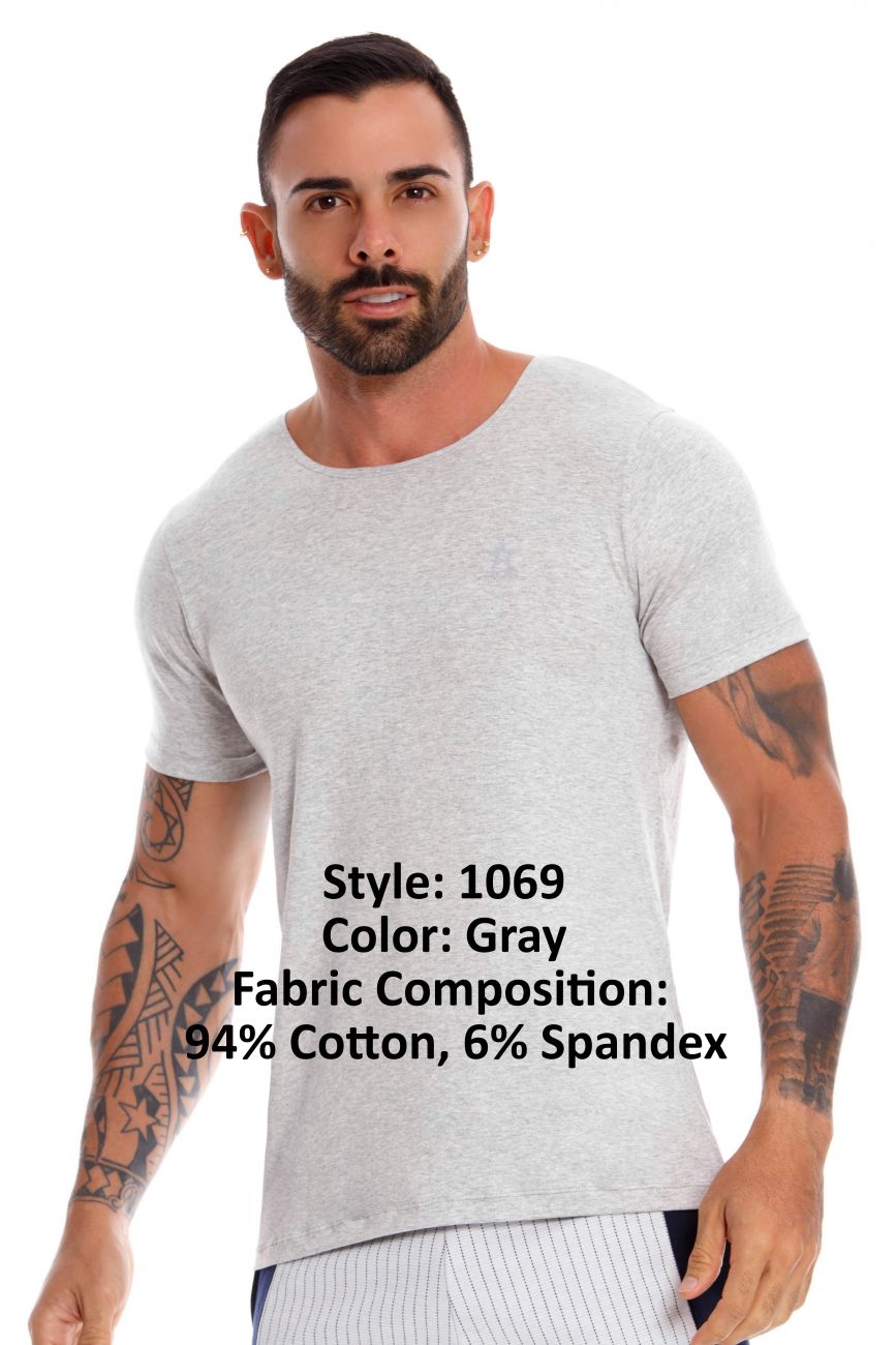 JOR 1069 Cross T-Shirt Color Gray