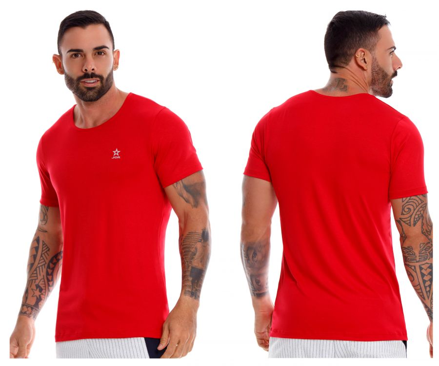 JOR 1069 Cross T-Shirt Color Red