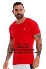JOR 1069 Cross T-Shirt Color Red