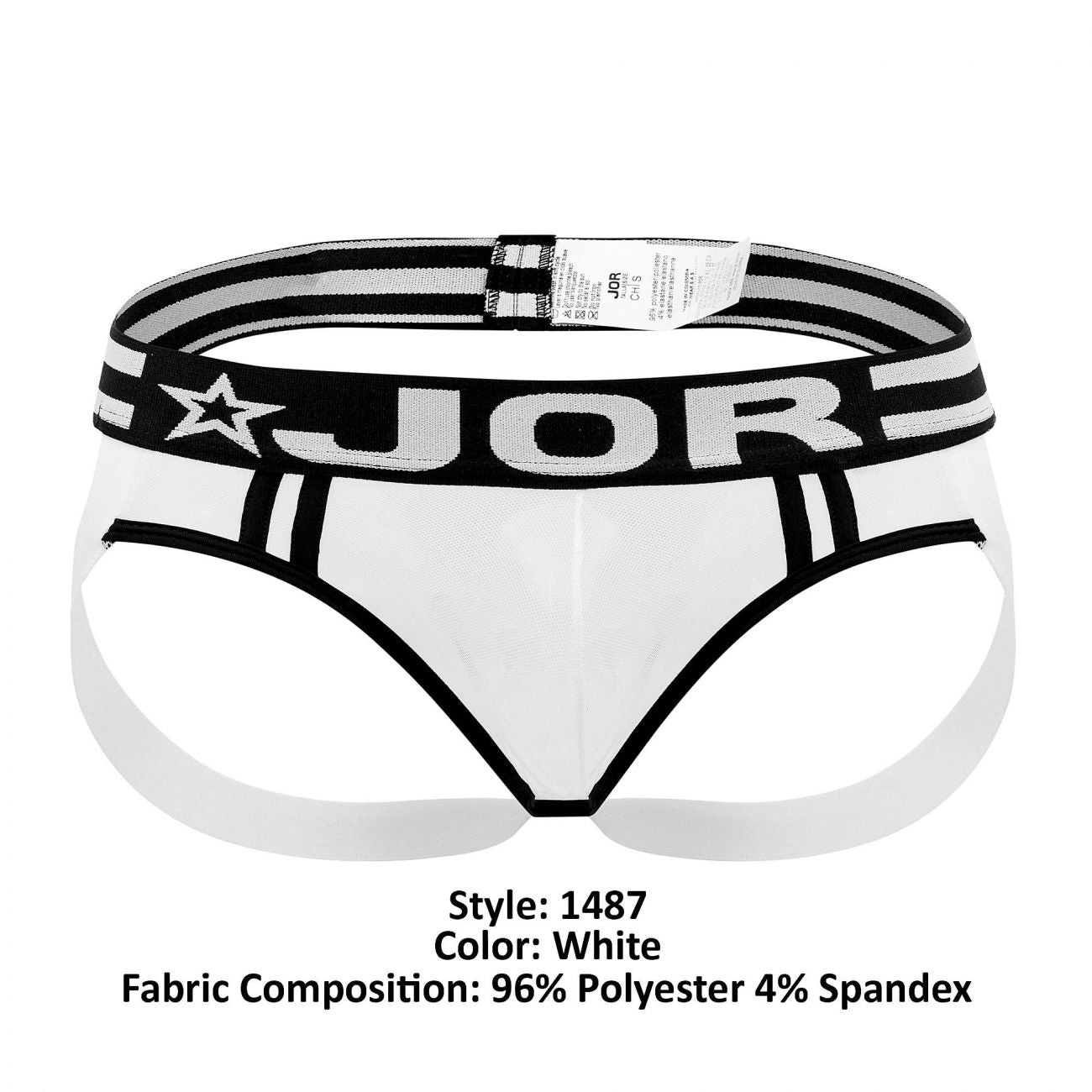 JOR 1487 Pistons Jockstrap Color White