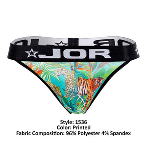 JOR 1536 Indie Thongs Color Printed