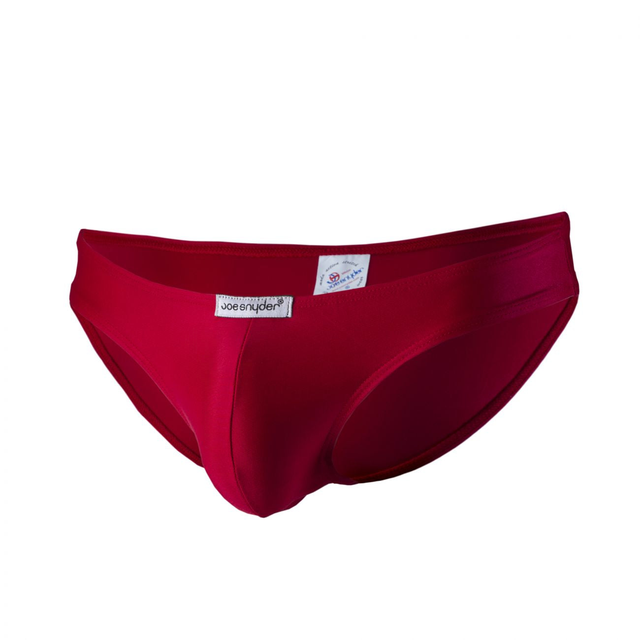 Joe Snyder JS01-Pol Polyester Bikini Classic Color Red-Poly