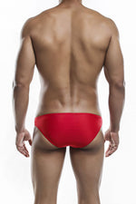 Joe Snyder JS01-Pol Polyester Bikini Classic Color Red-Poly