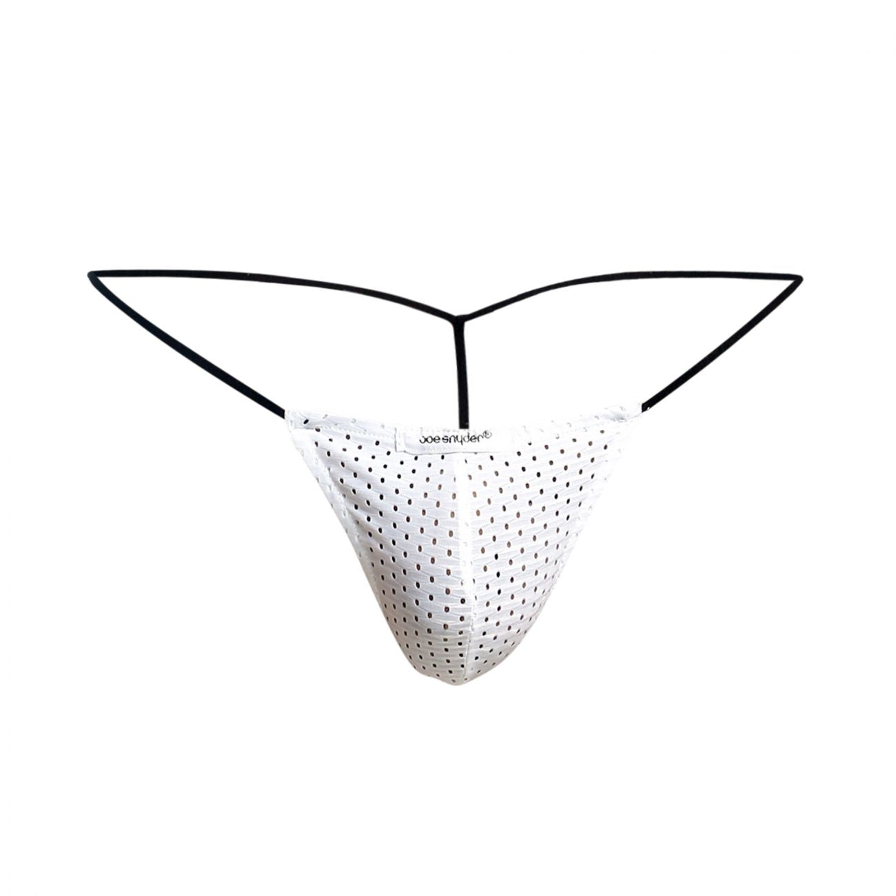 Joe Snyder JS02 Holes G-String Color Holes White