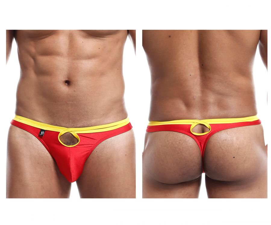 Joe Snyder JSHOL02 Holes Thong Color Red