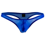 Magic Silk 4306 Silk Knit Mini Pouch Thong Color Cobalt