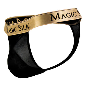 Magic Silk 4586 Silk Knit Micro Thong Color Black