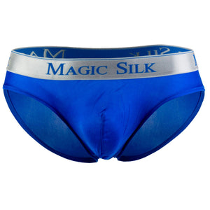 Magic Silk 6386 Silk Knit Low Rise Bikini Color Cobalt