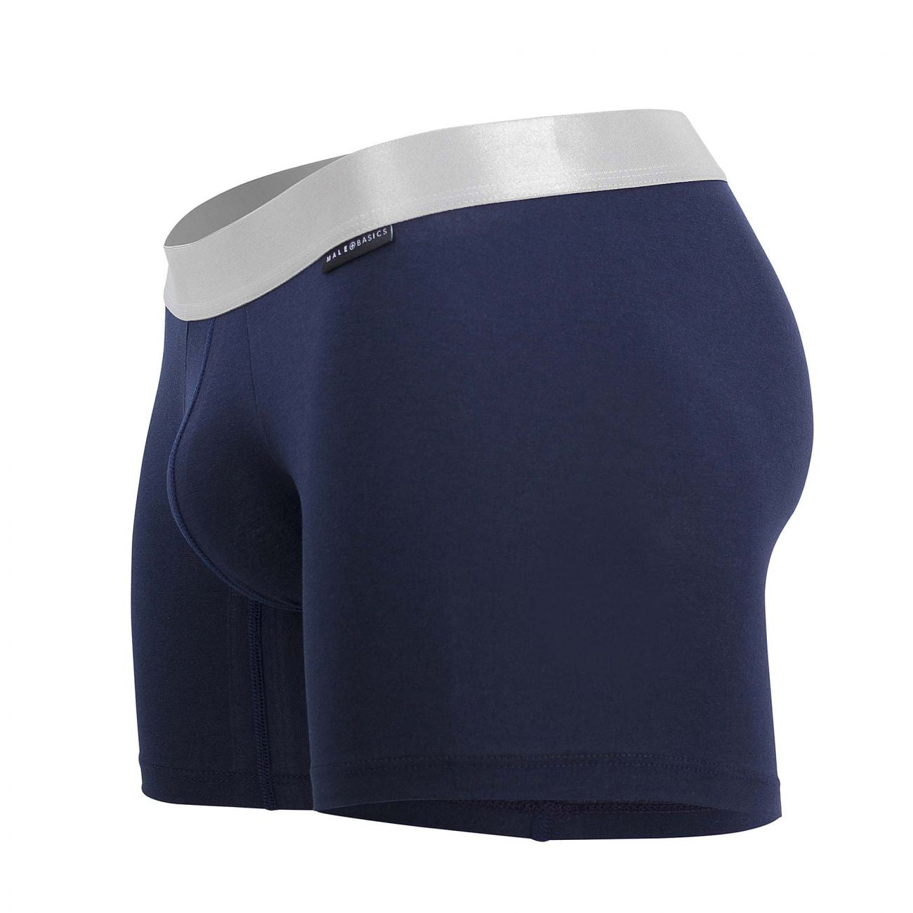 MaleBasics MB102 Classic Pima Boxer Briefs Color Navy