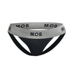 MaleBasics MBL107 MOB Classic Fetish Jock 3 Inches Jockstrap Color Black