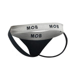 MaleBasics MBL107 MOB Classic Fetish Jock 3 Inches Jockstrap Color Black