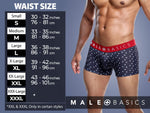 MaleBasics MB102 Classic Pima Boxer Briefs Color Navy