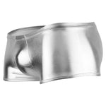 Male Power 153070 Heavy Metal Mini Short Boxer Briefs Color Silver