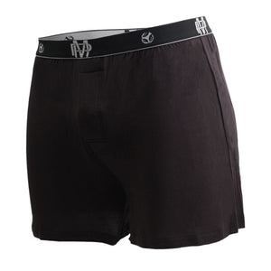 Male Power 160-253 Bamboo Boxer Short Color Black