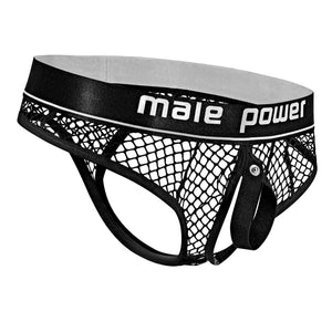 Male Power 410-260 Cockpit C-Ring Thongs Color Black