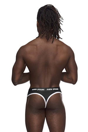 Male Power 420-267 Helmet Thongs Color Black