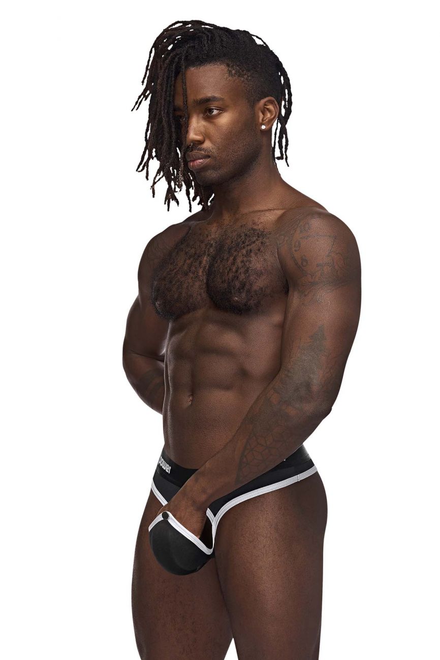 Male Power 420-267 Helmet Thongs Color Black