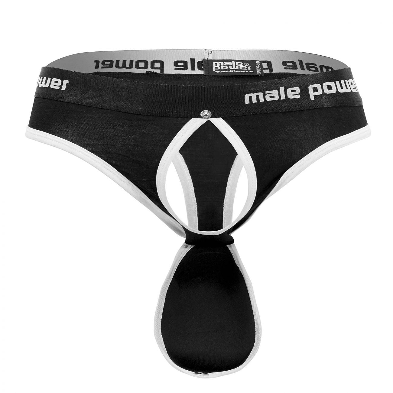 Male Power 420-267 Helmet Thongs Color Black