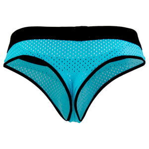 Male Power 432202 Athletic Mesh Sport Thong Color Blue