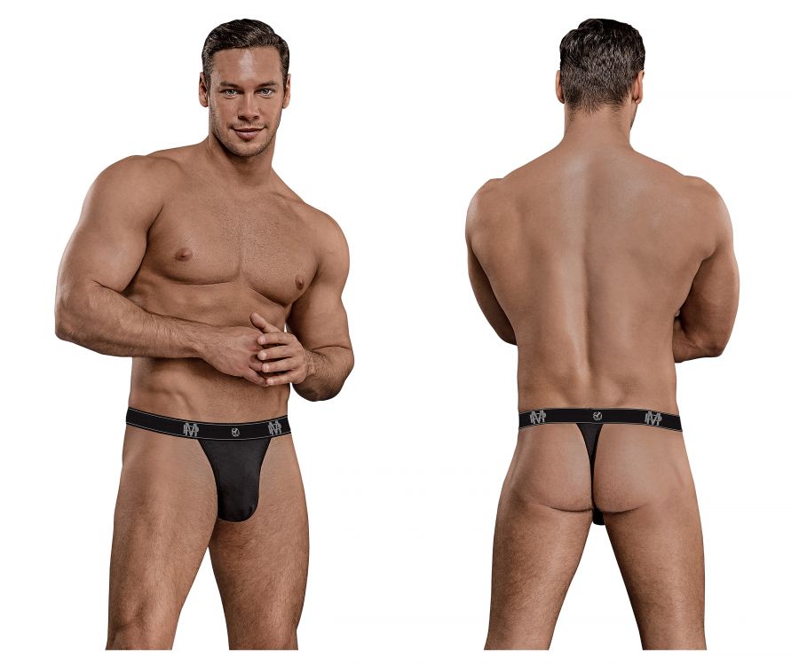 Male Power 433-253 Bamboo Micro Thong Color Black