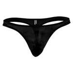 Male Power 442076 Satin Lycra Bong Thong Color Black