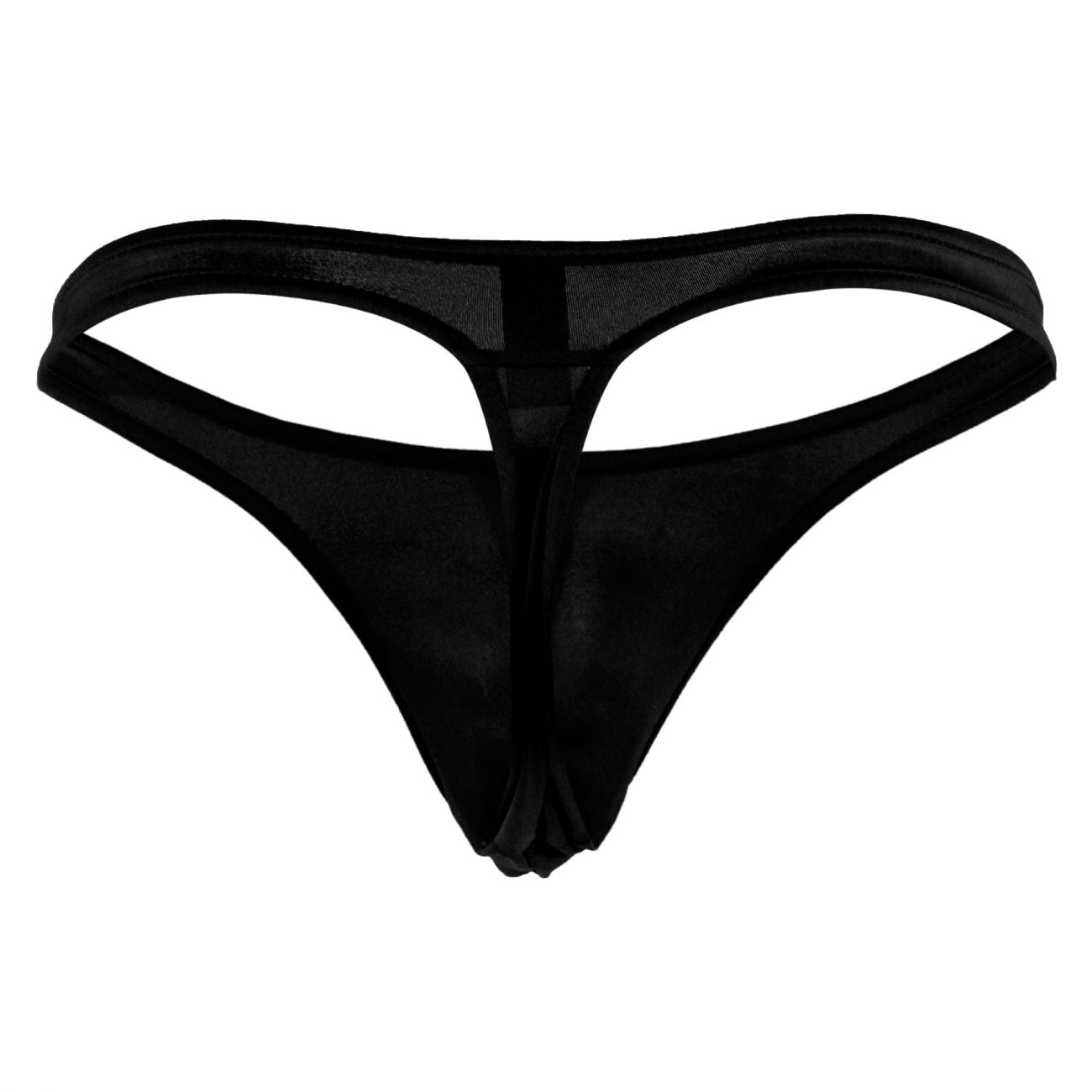 Male Power 442076 Satin Lycra Bong Thong Color Black