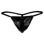 Male Power 450003 Liquid Onyx Posing Strap Thong Color Black