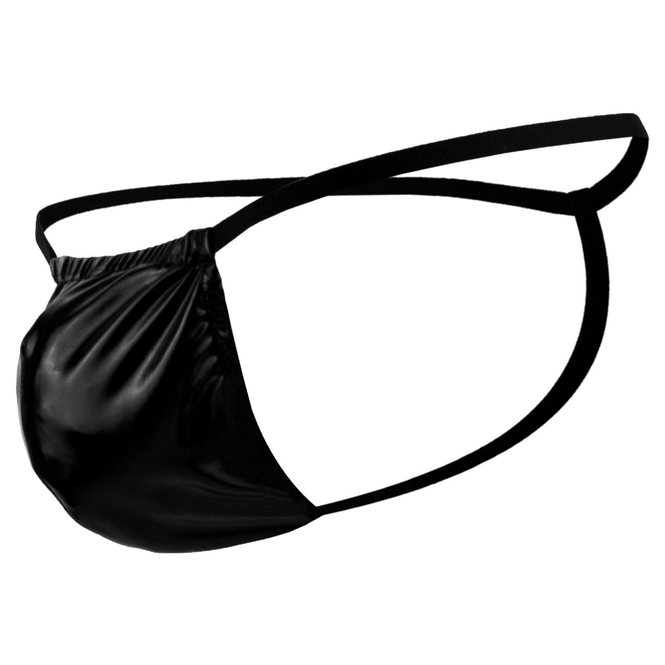 Male Power 450003 Liquid Onyx Posing Strap Thong Color Black