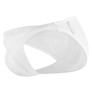 Male Power 49111C Stretch Net Wonder Bikini Color White