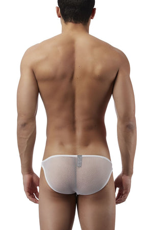 Male Power 49111C Stretch Net Wonder Bikini Color White